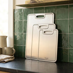 Koretitanium Certified Pure Titanium Cutting Board Set (S+M+L)