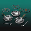 Koretitanium Pure Titanium Signature Pan Complete Set (8 Piece)