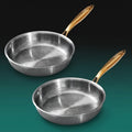 2x Koretitanium Titanium Nutri Pan Pro