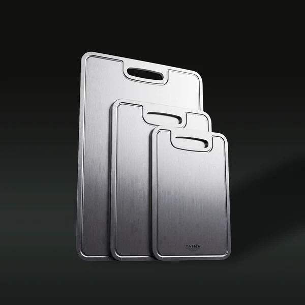 Koretitanium Certified Pure Titanium Cutting Board Set (S+M+L)