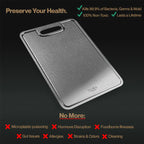 Certified Pure Titanium Cutting Board