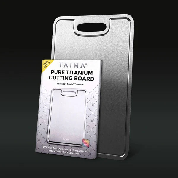 Certified Pure Titanium Cutting Board