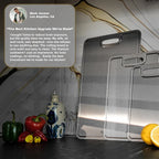 Certified Pure Titanium Cutting Board